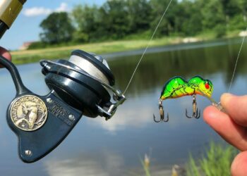 Big MYSTERY Fish Caught on VINTAGE Tackle!!! (Surprise Catch)