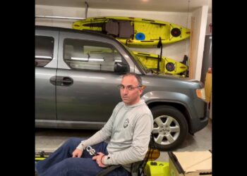 My Crescent Kayaks Lite Tackle setup for fly fishing