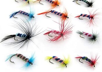 12PCS Artificial Insect Flies Bait Fly Fishing Flies Fishing Tackle Accessories Fishing Lure