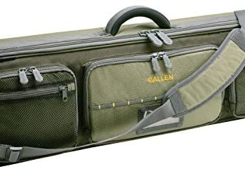 Allen Company Cottonwood Fly Fishing Rod & Gear Bag Case, Hold up to 4 Fishing Rods, Heavy-Duty Honeycomb Frame, Olive