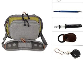 Aventik Fly Fishing Chest Bag Ultra Light Multiple Pockets Chest Pack with Vest Pack Tool Combo