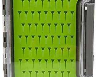 Aventik Fly Fishing Silicone Super Slim Fishing Tackle Flies Boxes Waterproof Storage Boxes Best Pocket Size