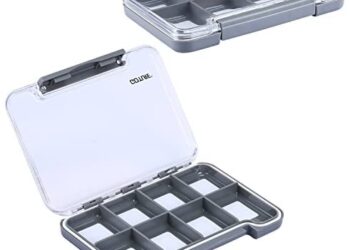 Goture Waterproof//2-sided//Fishing-Lure-Boxes-Bait,Small-Case, Mini-Box Storage Containers