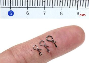 Greatfishing 150pc Fly Fishing Snaps Stainless Steel Quick Change, Fast Easy Fly Hook Lure Snap, 3 Size Combo Hook Snaps for Flies Jigs Lures