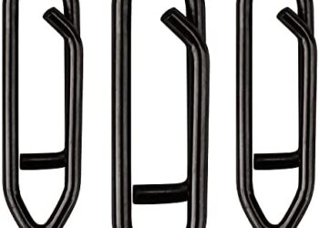 Jeeksoon Power Clips – 50 Pcs Speed Clip Fly Fishing Accessories Stainless Steel Black Nickel Tackle Fast Connector for Lures Leader Baits Hooks Weights Test 56-140 Lbs