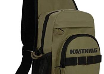KastKing Sling Fishing Bag – Ultra Light-Weight Design – Fishing Packs for Fresh or Saltwater Fishing – Sling Tool Bag for Hiking, Biking, Hunting, Camping or School