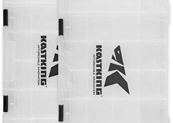 KastKing Tackle Boxes, Plastic Box, Plastic Storage Organizer Box with Removable Dividers – Fishing Tackle Storage – Box Organizer – 2 Packs /4 Packs Tackle Trays – Parts Box