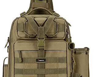 Piscifun Fishing Tackle Storage Bag Outdoor Shoulder Backpack Cross Body Sling Bag