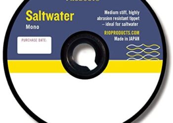 Rio Fly Fishing Tippet Saltwater Mono 25Lb Fishing Tackle, Clear