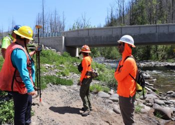Restoration Underway on Quartz Creek